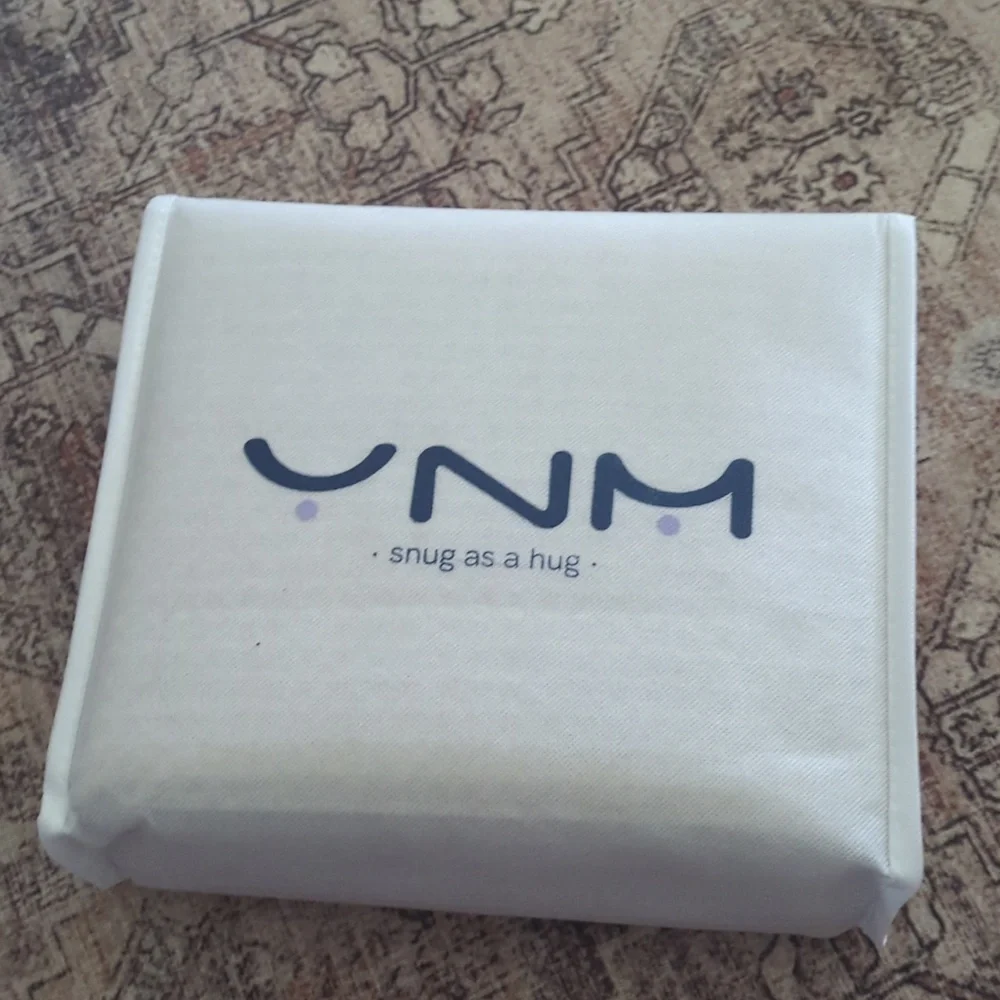 YnM Cotton Waffle Weave Duvet Cover for Weighted Blankets with 16 String Oatmeal